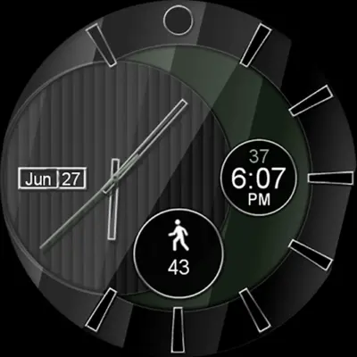 Glass Reflecto HD Watch Face android App screenshot 2